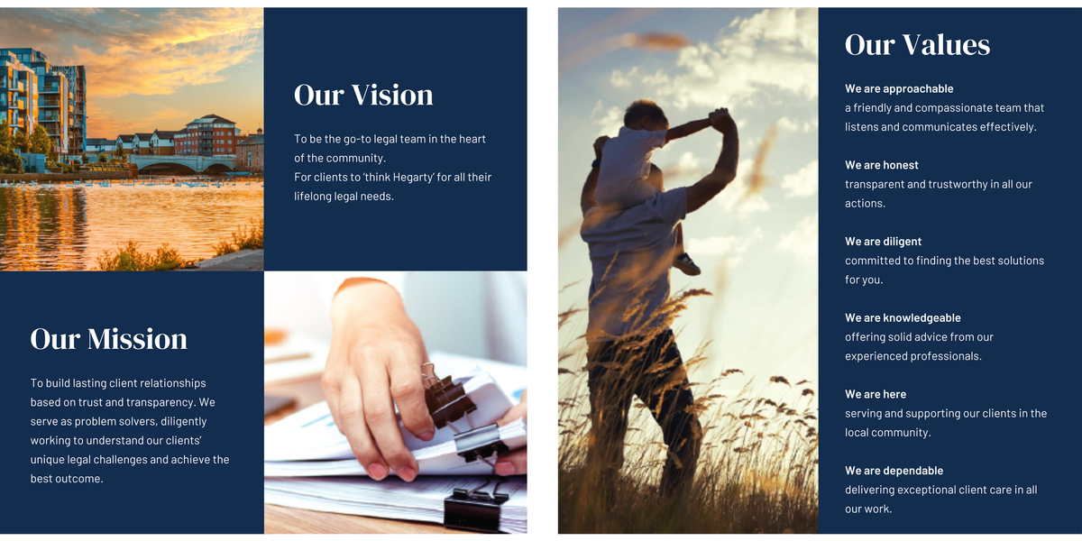 Vision Mission Values