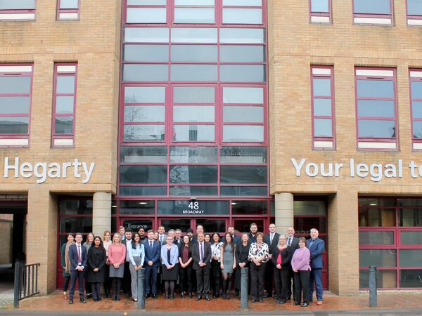 Hegarty Peterborough Team Photo January 2024