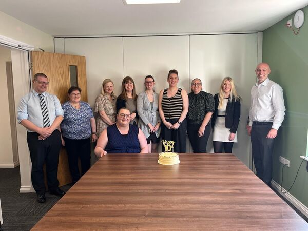 Hegarty team at Oakham celebrate 10 years